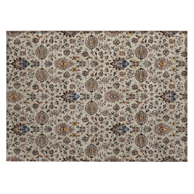 Addison Chantille ACN2192 Global Machine Made Traditional Beige Rug