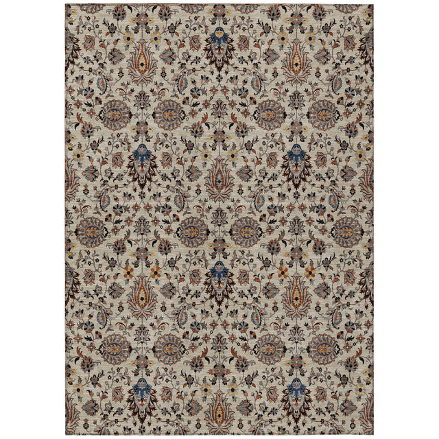 Addison Chantille ACN2192 Global Machine Made Traditional Beige Rug