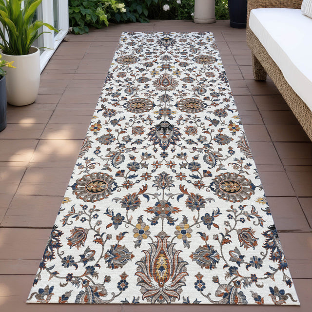 Addison Chantille ACN2192 Global Machine Made Traditional Ivory Rug