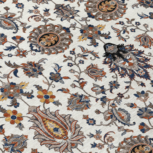 Addison Chantille ACN2192 Global Machine Made Traditional Ivory Rug