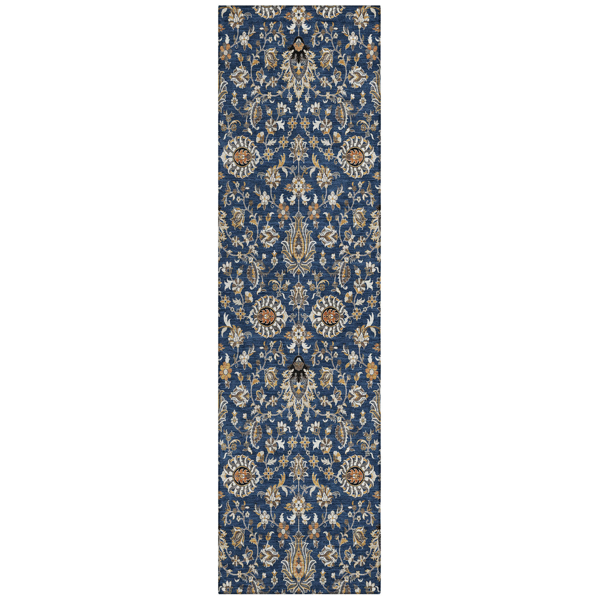 Addison Chantille ACN2192 Global Machine Made Traditional Navy Rug