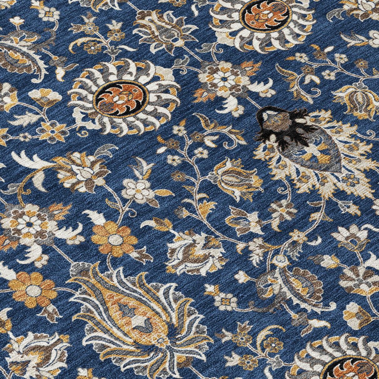 Addison Chantille ACN2192 Global Machine Made Traditional Navy Rug