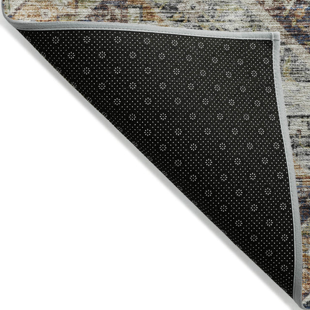 Addison Chantille ACN2195 Geometric Machine Made Transitional Brown Rug