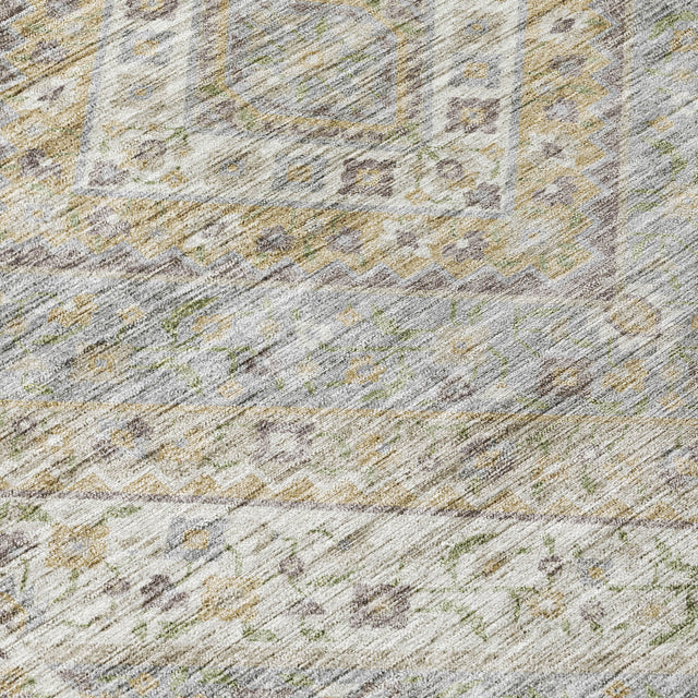 Addison Chantille ACN2195 Geometric Machine Made Transitional Ivory Rug