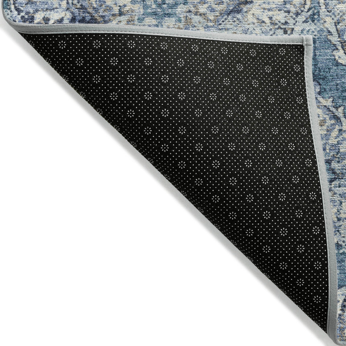 Addison Chantille ACN2196 Panel Machine Made Transitional Denim Rug