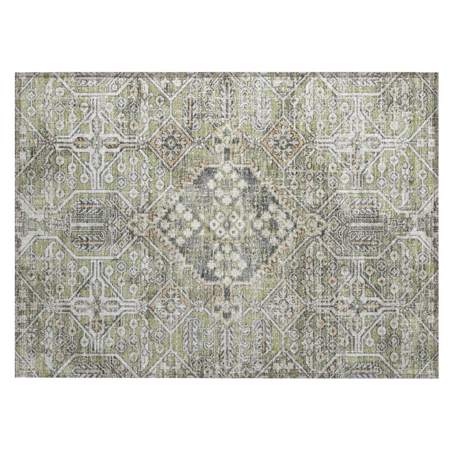 Addison Chantille ACN2197 Global Machine Made Traditional Aloe Rug