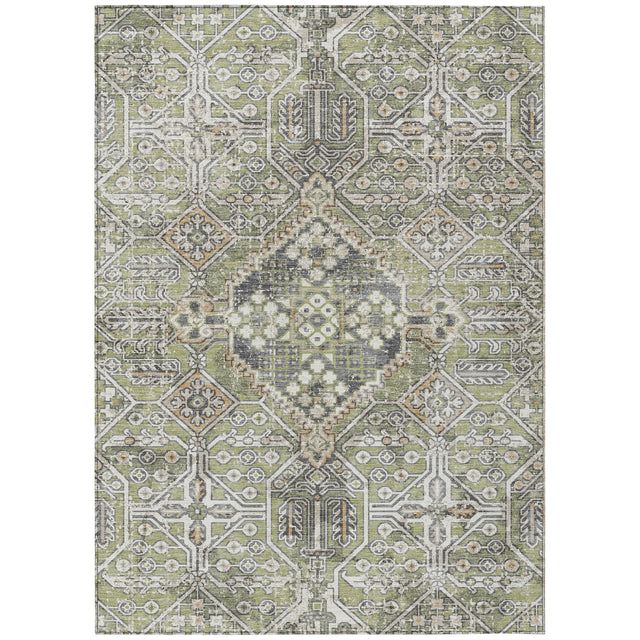 Addison Chantille ACN2197 Global Machine Made Traditional Aloe Rug