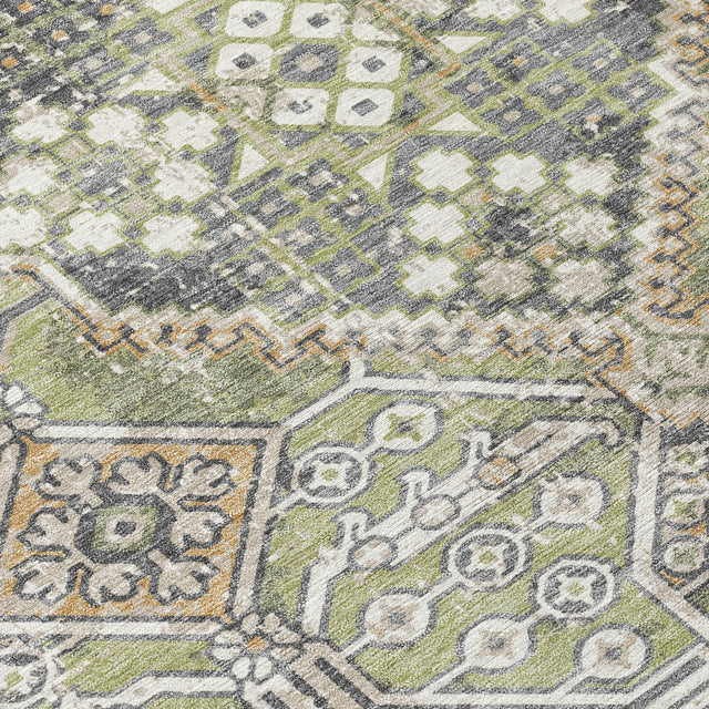 Addison Chantille ACN2197 Global Machine Made Traditional Aloe Rug