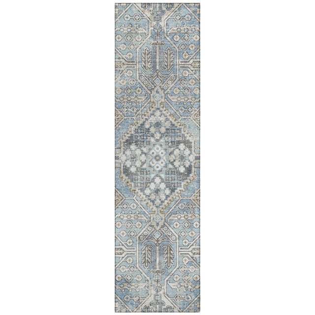 Addison Chantille ACN2197 Global Machine Made Traditional Sky Rug