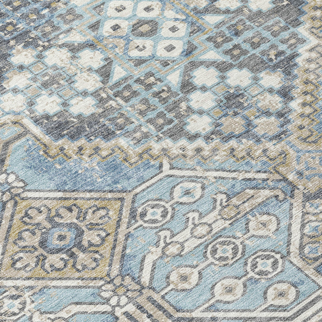 Addison Chantille ACN2197 Global Machine Made Traditional Sky Rug