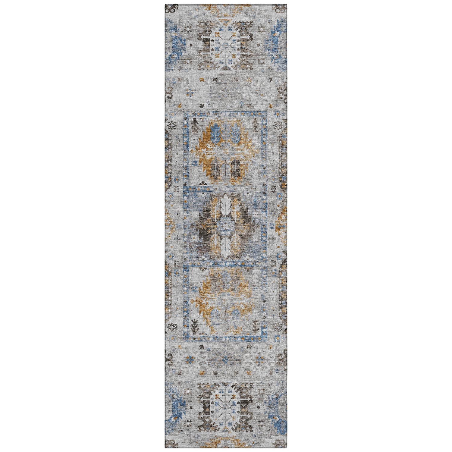 Addison Chantille ACN2198 Bohemian Machine Made Transitional Gray Rug