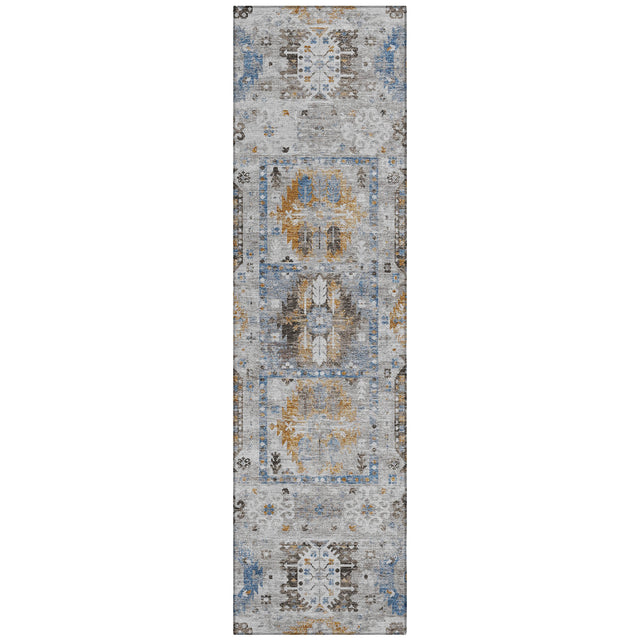 Addison Chantille ACN2198 Bohemian Machine Made Transitional Gray Rug