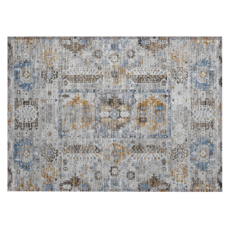 Addison Chantille ACN2198 Bohemian Machine Made Transitional Gray Rug