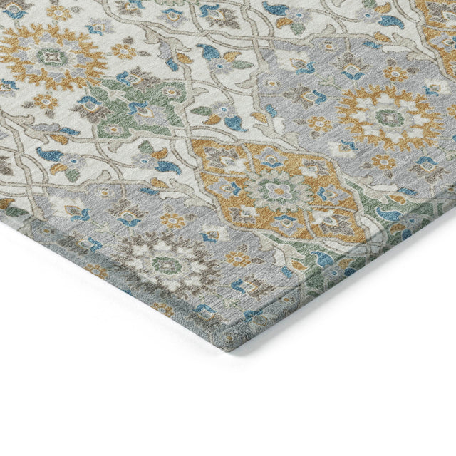 Addison Chantille ACN2199 Panel Machine Made Transitional Ivory Rug