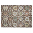 Addison Chantille ACN2200 Bohemian Machine Made Transitional Chocolate Rug