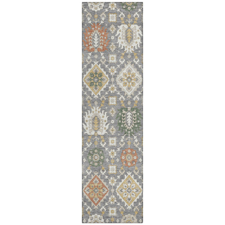 Addison Chantille ACN2200 Bohemian Machine Made Transitional Gray Rug