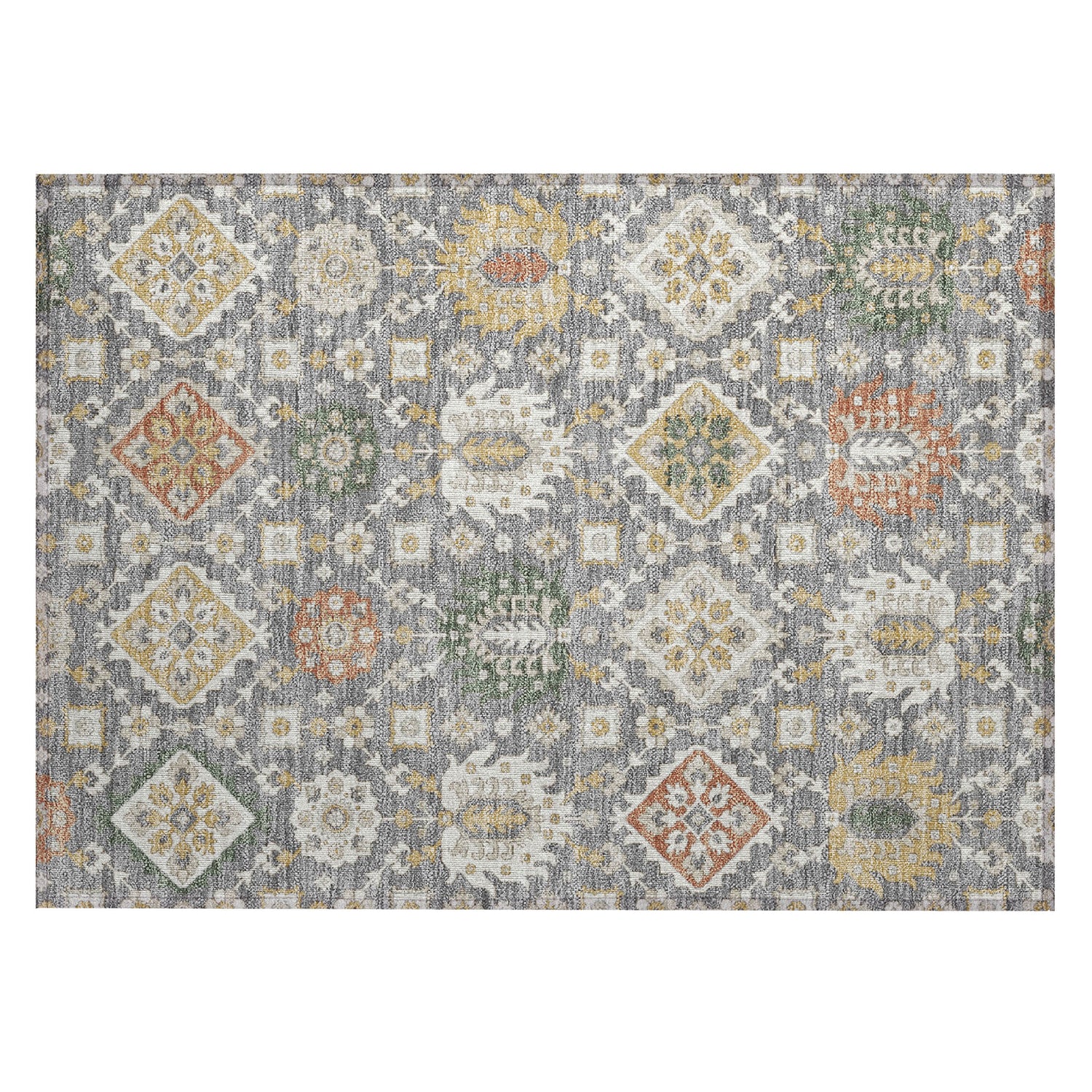 Addison Chantille ACN2200 Bohemian Machine Made Transitional Gray Rug