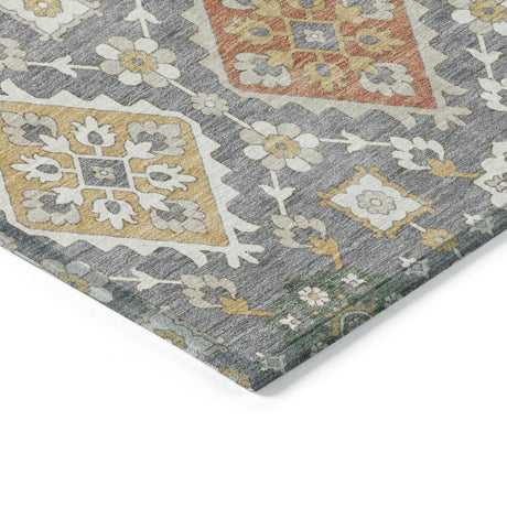 Addison Chantille ACN2200 Bohemian Machine Made Transitional Gray Rug