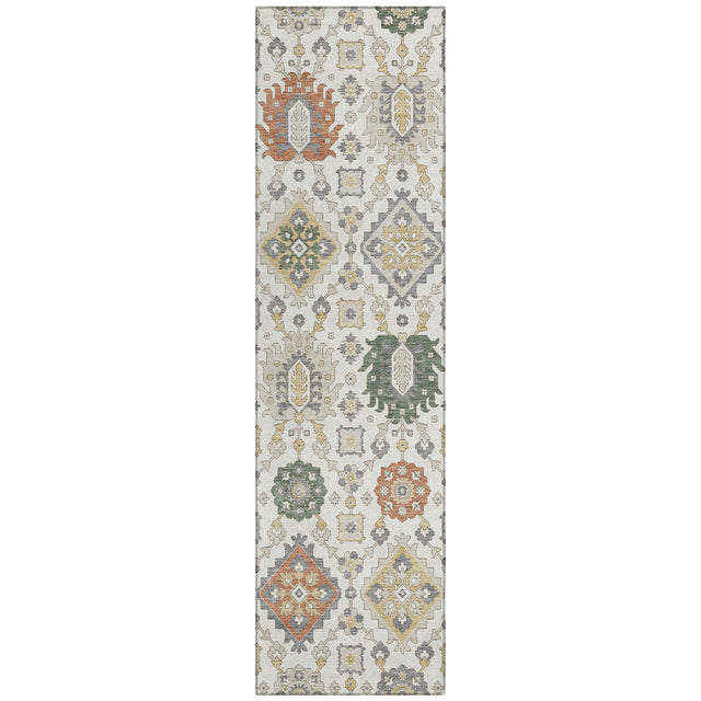 Addison Chantille ACN2200 Bohemian Machine Made Transitional Ivory Rug