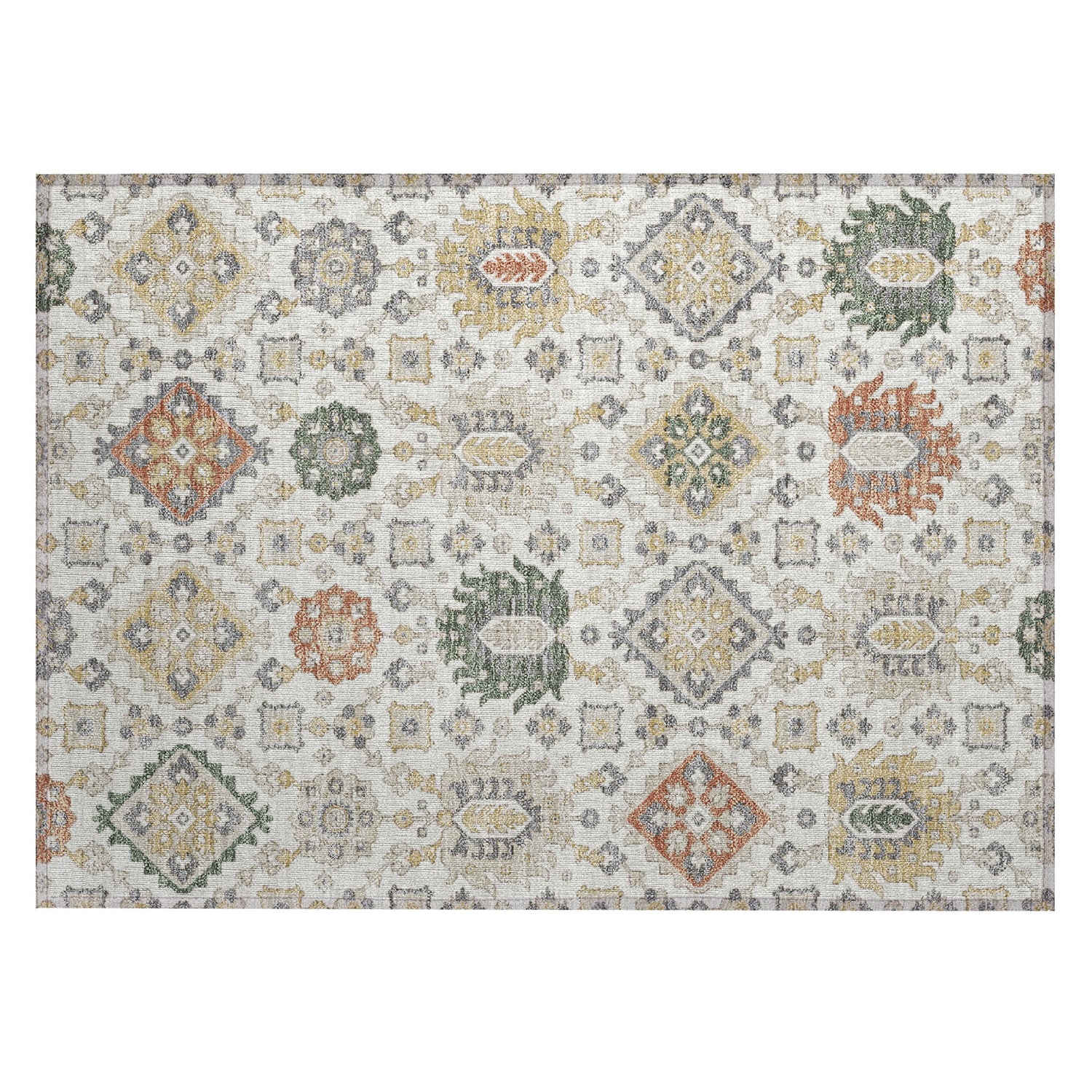 Addison Chantille ACN2200 Bohemian Machine Made Transitional Ivory Rug