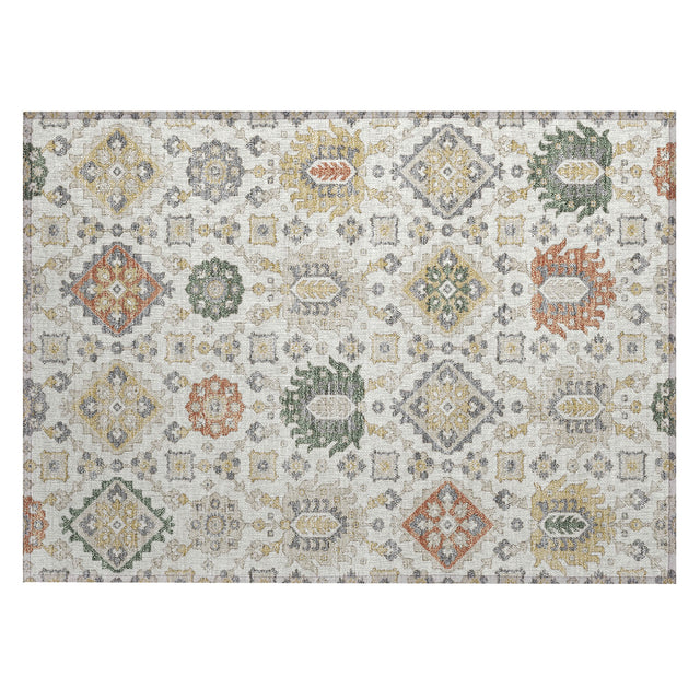 Addison Chantille ACN2200 Bohemian Machine Made Transitional Ivory Rug