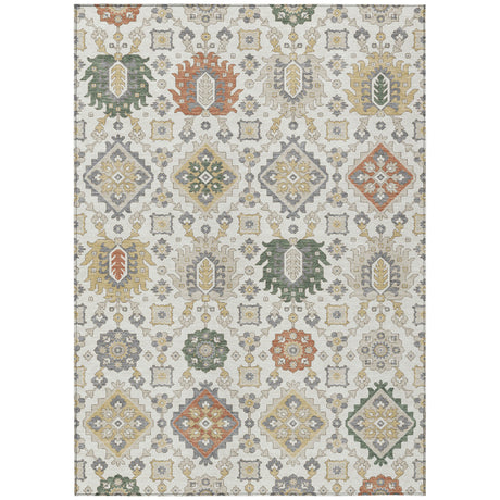 Addison Chantille ACN2200 Bohemian Machine Made Transitional Ivory Rug
