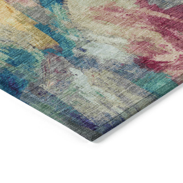 Addison Chantille ACN2204 Abstract Machine Made Transitional Sage Rug
