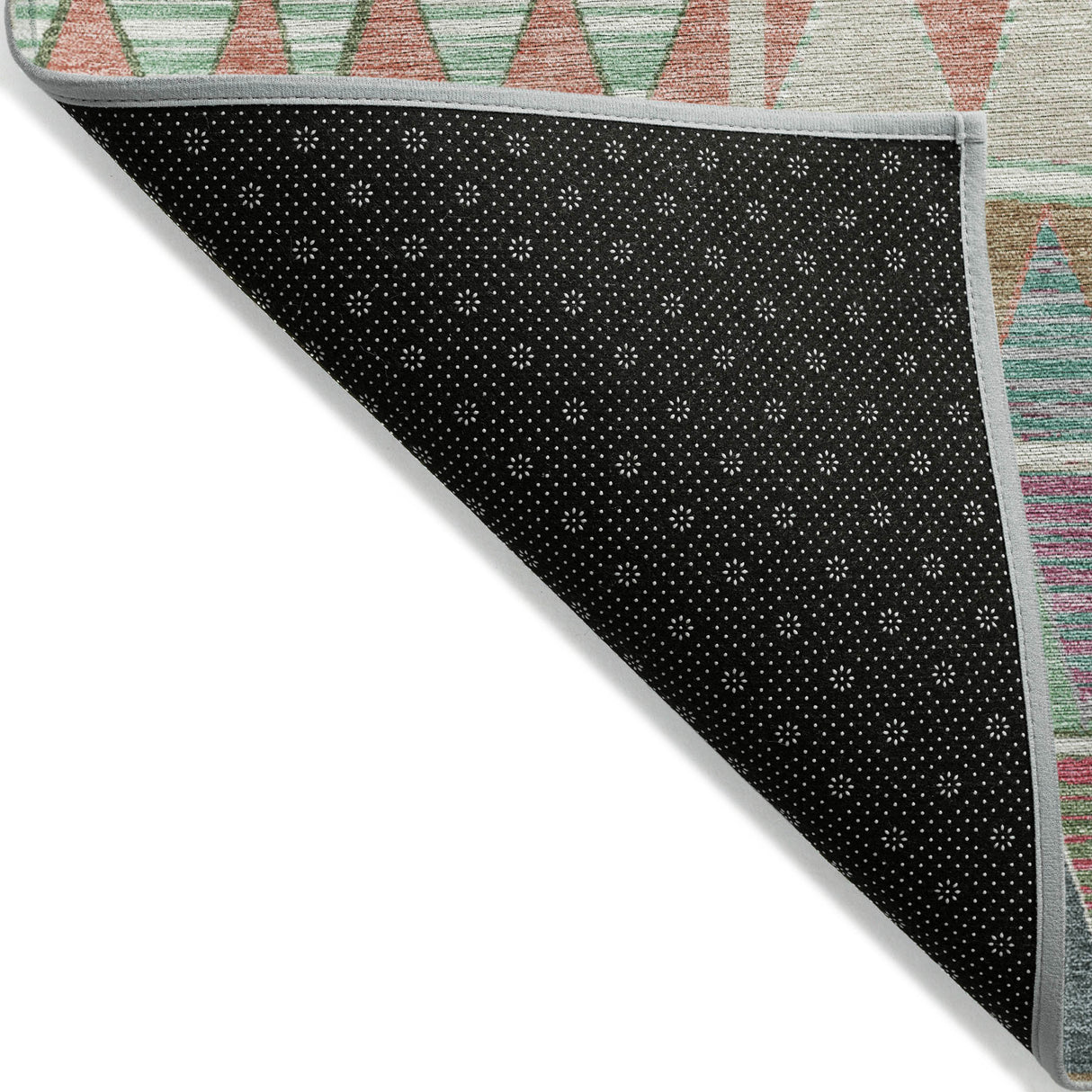 Addison Chantille ACN2205 Geometric Machine Made Transitional Salmon Rug