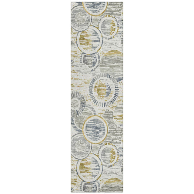 Addison Chantille ACN2206 Geometric Machine Made Transitional Ivory Rug