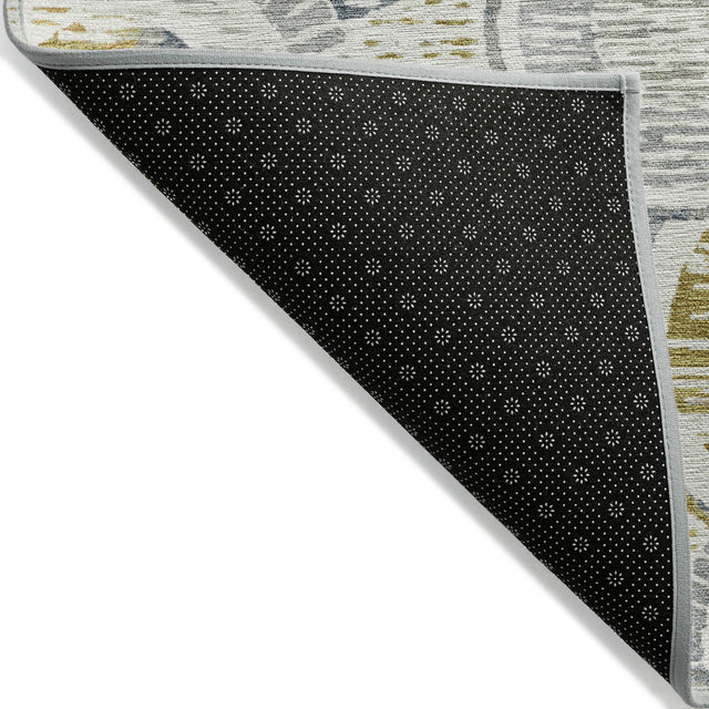 Addison Chantille ACN2206 Geometric Machine Made Transitional Ivory Rug