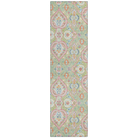 Addison Chantille ACN2207 Bohemian Machine Made Transitional Aloe Rug