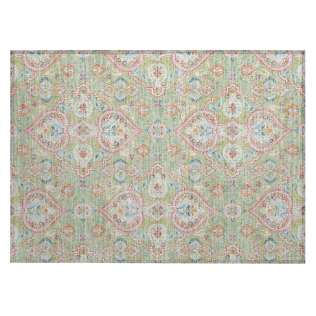 Addison Chantille ACN2207 Bohemian Machine Made Transitional Aloe Rug