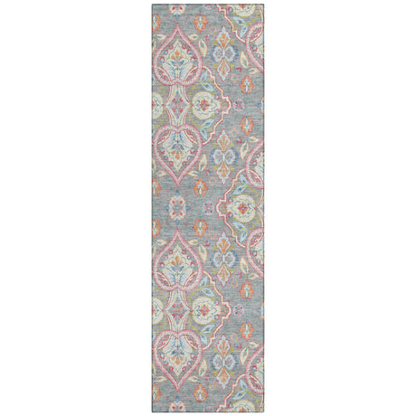 Addison Chantille ACN2207 Bohemian Machine Made Transitional Gray Rug