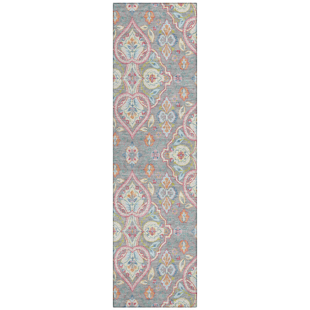 Addison Chantille ACN2207 Bohemian Machine Made Transitional Gray Rug
