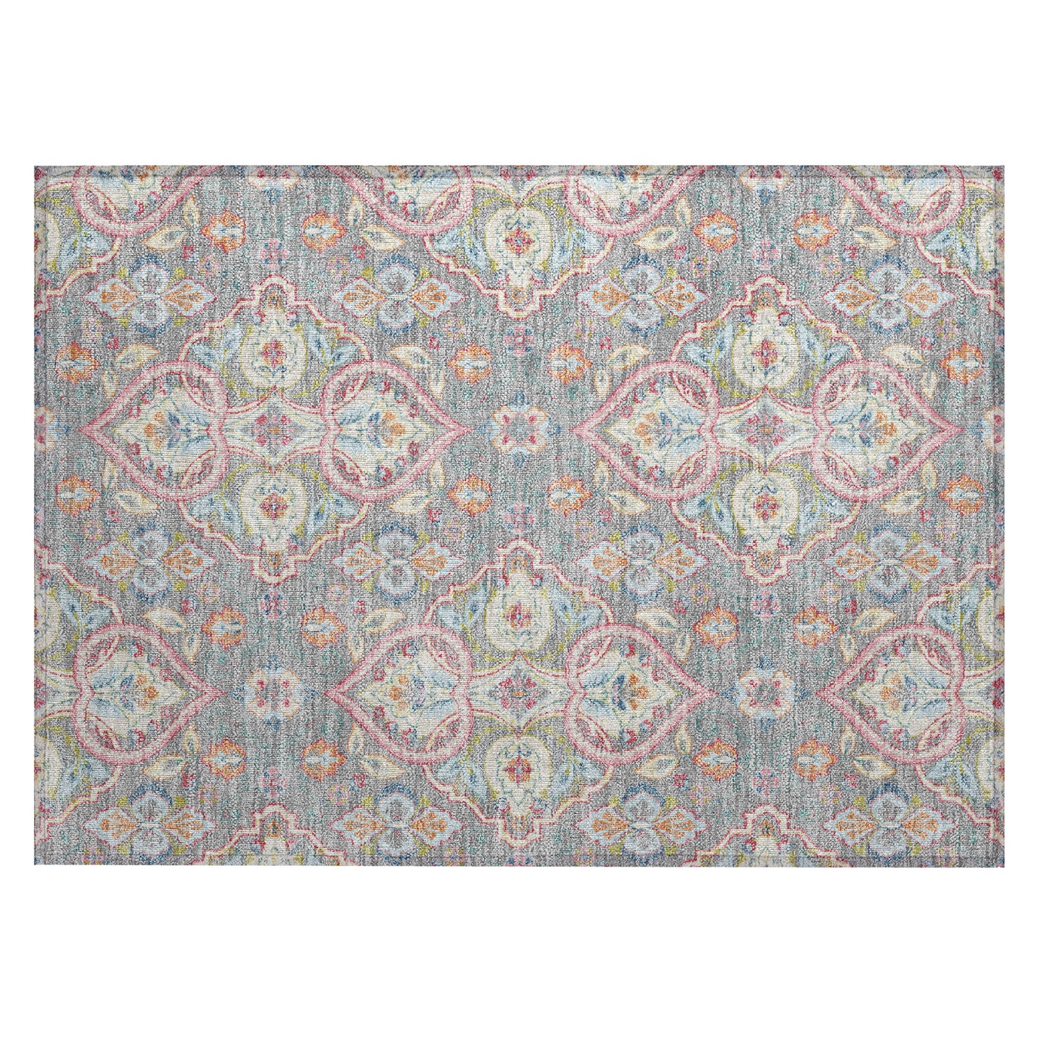 Addison Chantille ACN2207 Bohemian Machine Made Transitional Gray Rug
