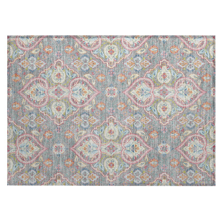 Addison Chantille ACN2207 Bohemian Machine Made Transitional Gray Rug
