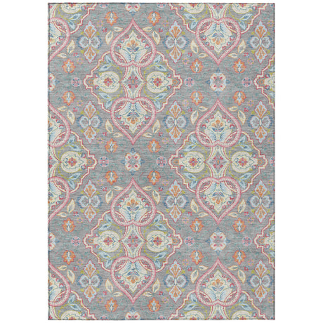 Addison Chantille ACN2207 Bohemian Machine Made Transitional Gray Rug