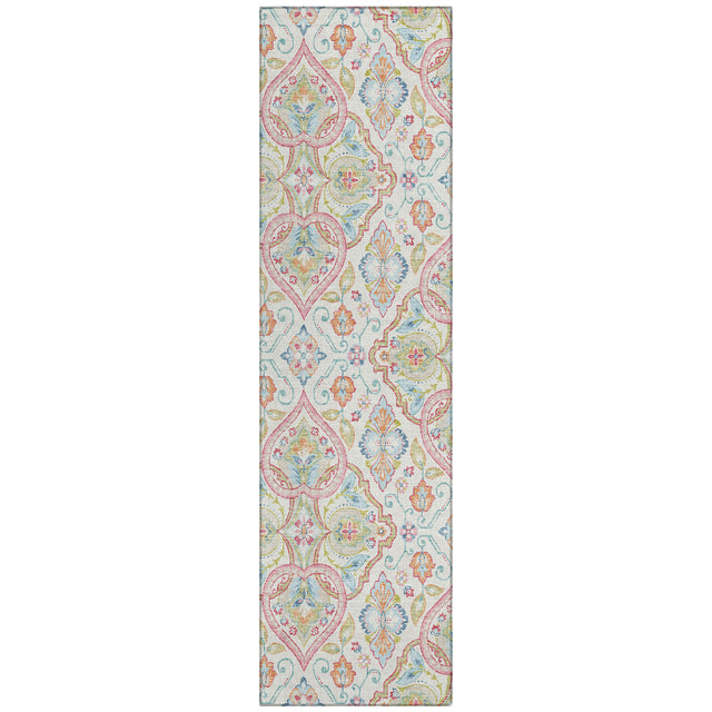 Addison Chantille ACN2207 Bohemian Machine Made Transitional Ivory Rug