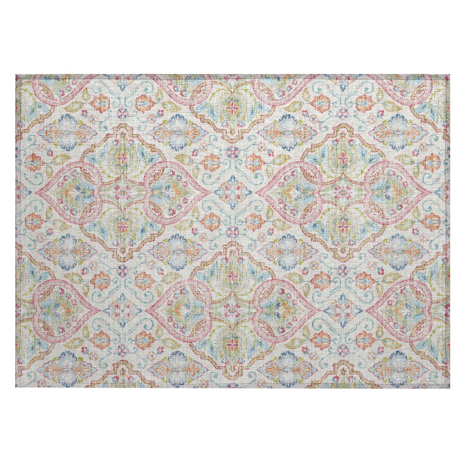 Addison Chantille ACN2207 Bohemian Machine Made Transitional Ivory Rug