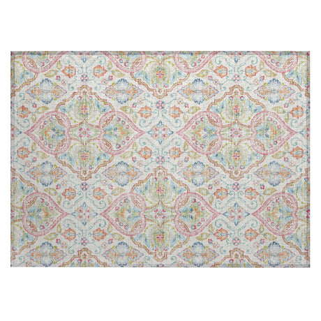 Addison Chantille ACN2207 Bohemian Machine Made Transitional Ivory Rug