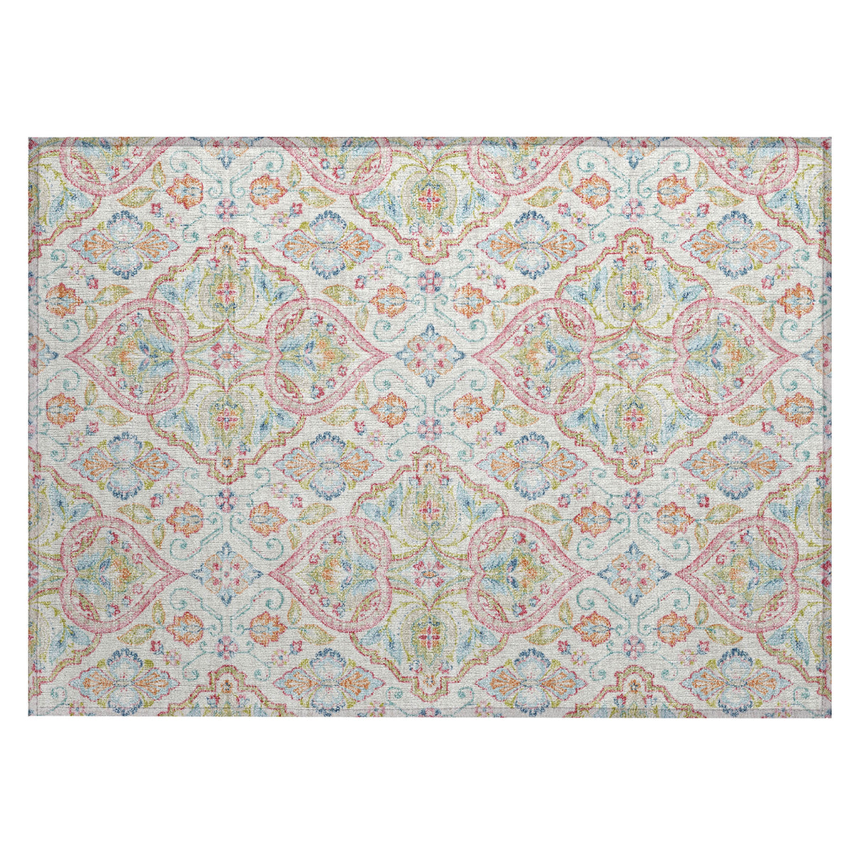 Addison Chantille ACN2207 Bohemian Machine Made Transitional Ivory Rug