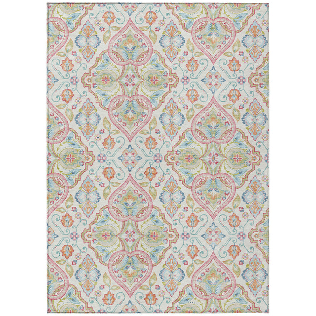 Addison Chantille ACN2207 Bohemian Machine Made Transitional Ivory Rug