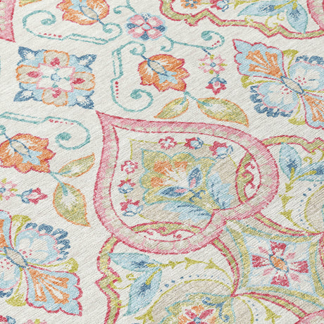 Addison Chantille ACN2207 Bohemian Machine Made Transitional Ivory Rug