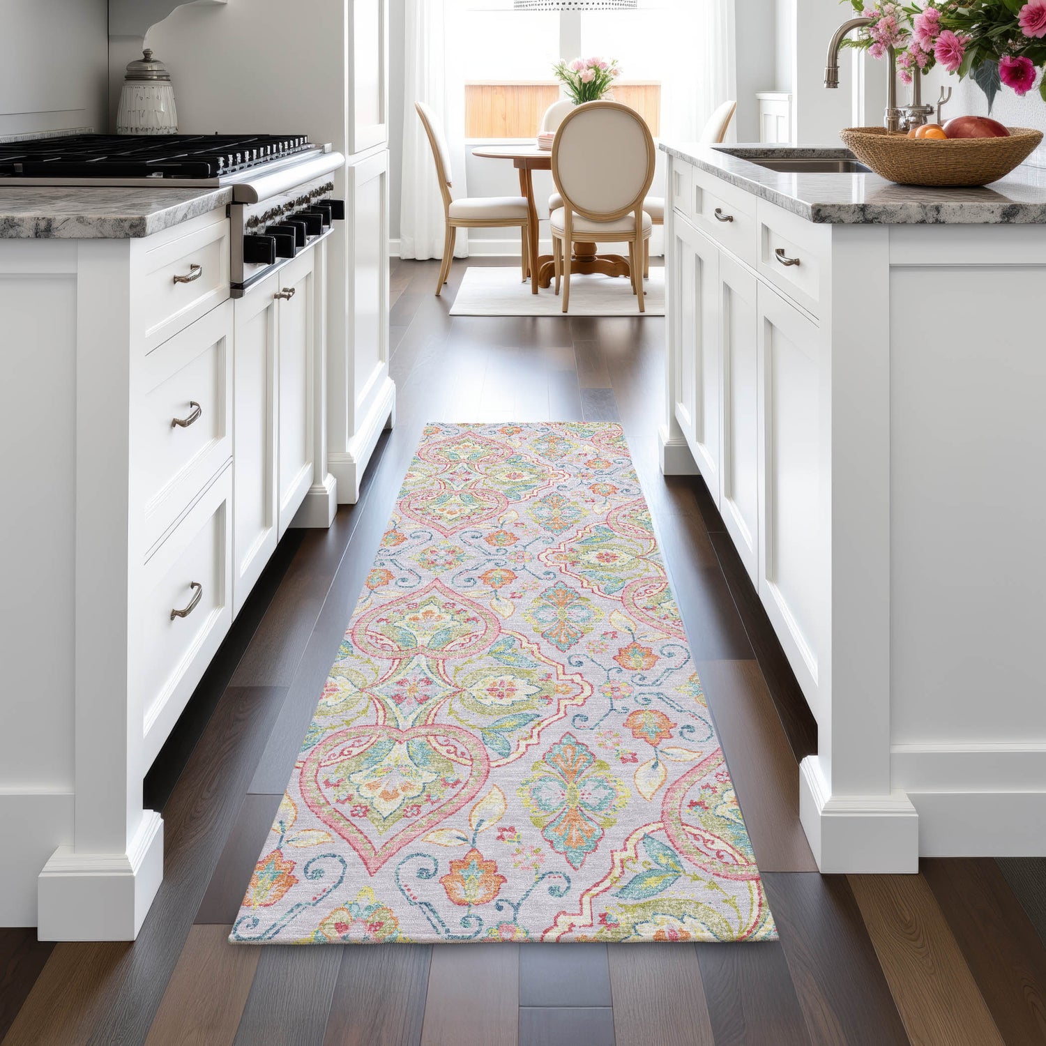 Addison Chantille ACN2207 Bohemian Machine Made Transitional Lavender Rug