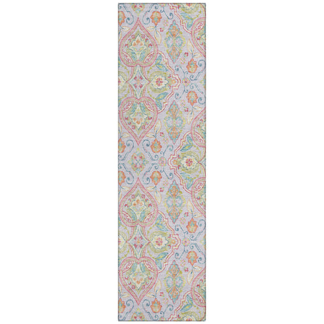 Addison Chantille ACN2207 Bohemian Machine Made Transitional Lavender Rug