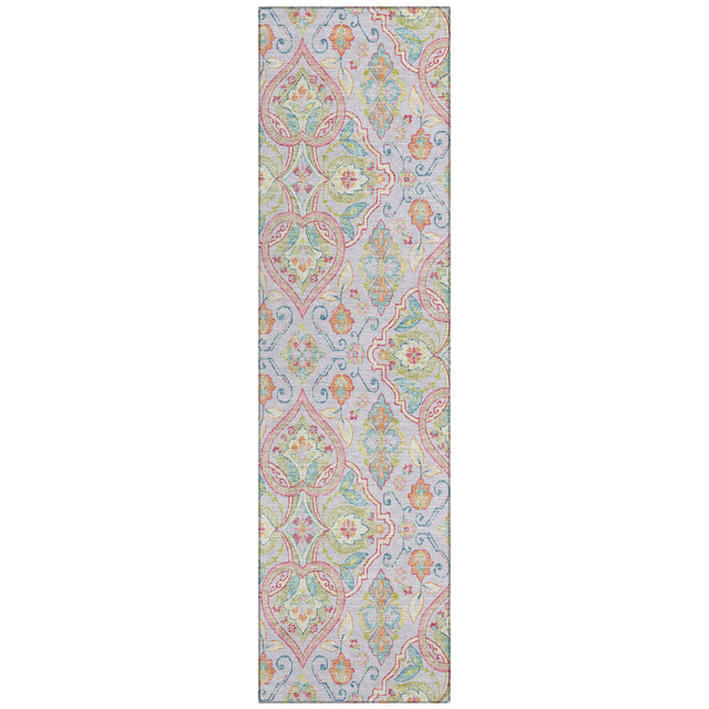 Addison Chantille ACN2207 Bohemian Machine Made Transitional Lavender Rug