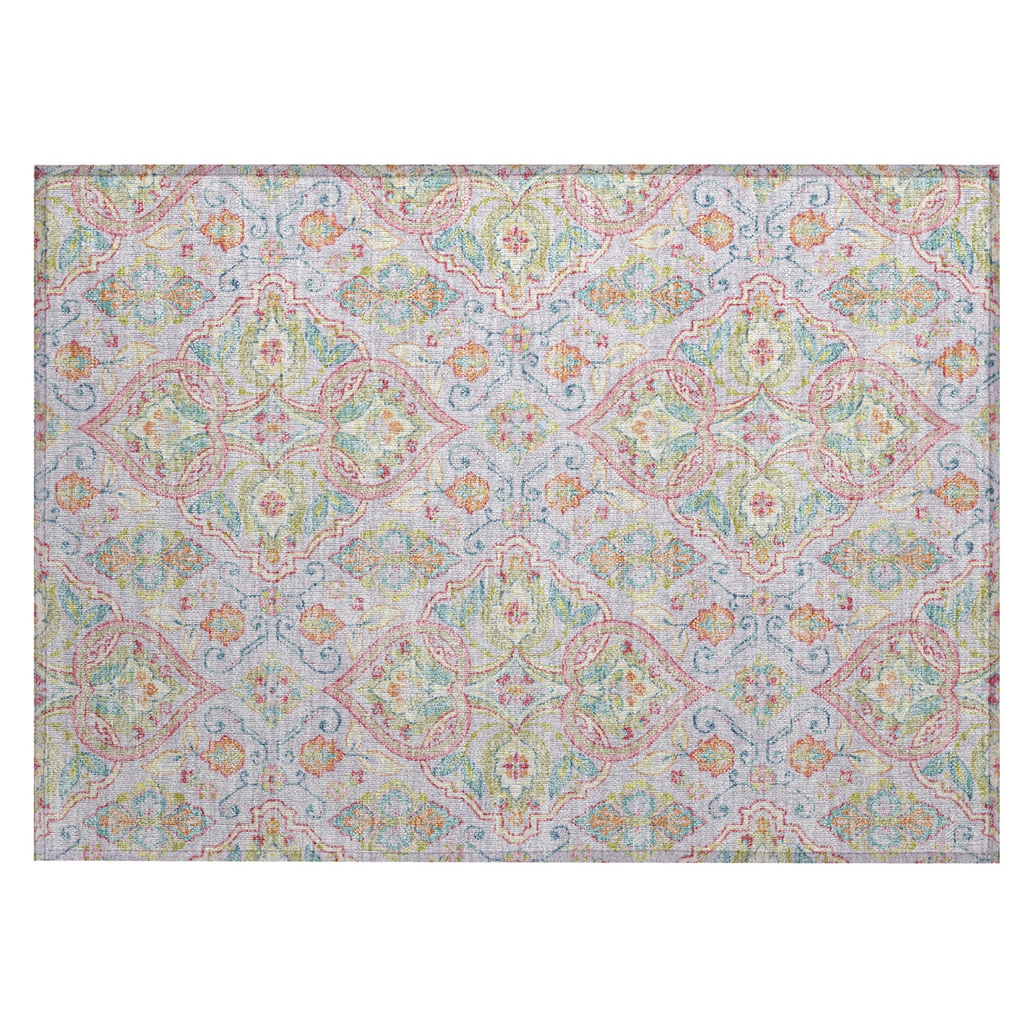Addison Chantille ACN2207 Bohemian Machine Made Transitional Lavender Rug