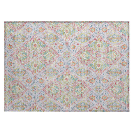 Addison Chantille ACN2207 Bohemian Machine Made Transitional Lavender Rug