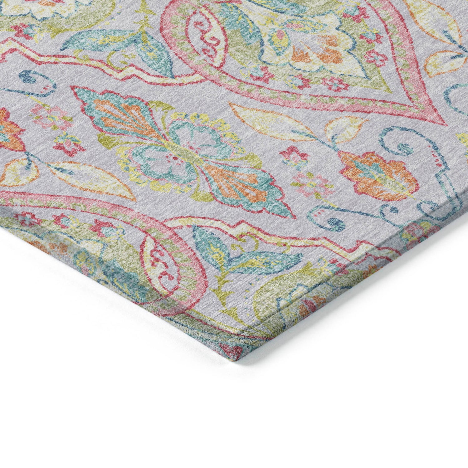 Addison Chantille ACN2207 Bohemian Machine Made Transitional Lavender Rug