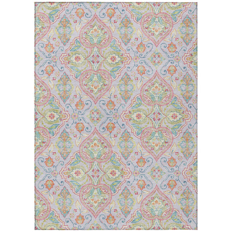 Addison Chantille ACN2207 Bohemian Machine Made Transitional Lavender Rug